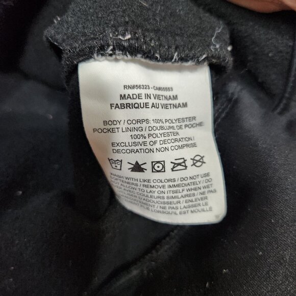 Men's Nike Black Dri-fit Swoosh Hoodie Size Medium Pockets Hood Logo - Picture 9 of 15